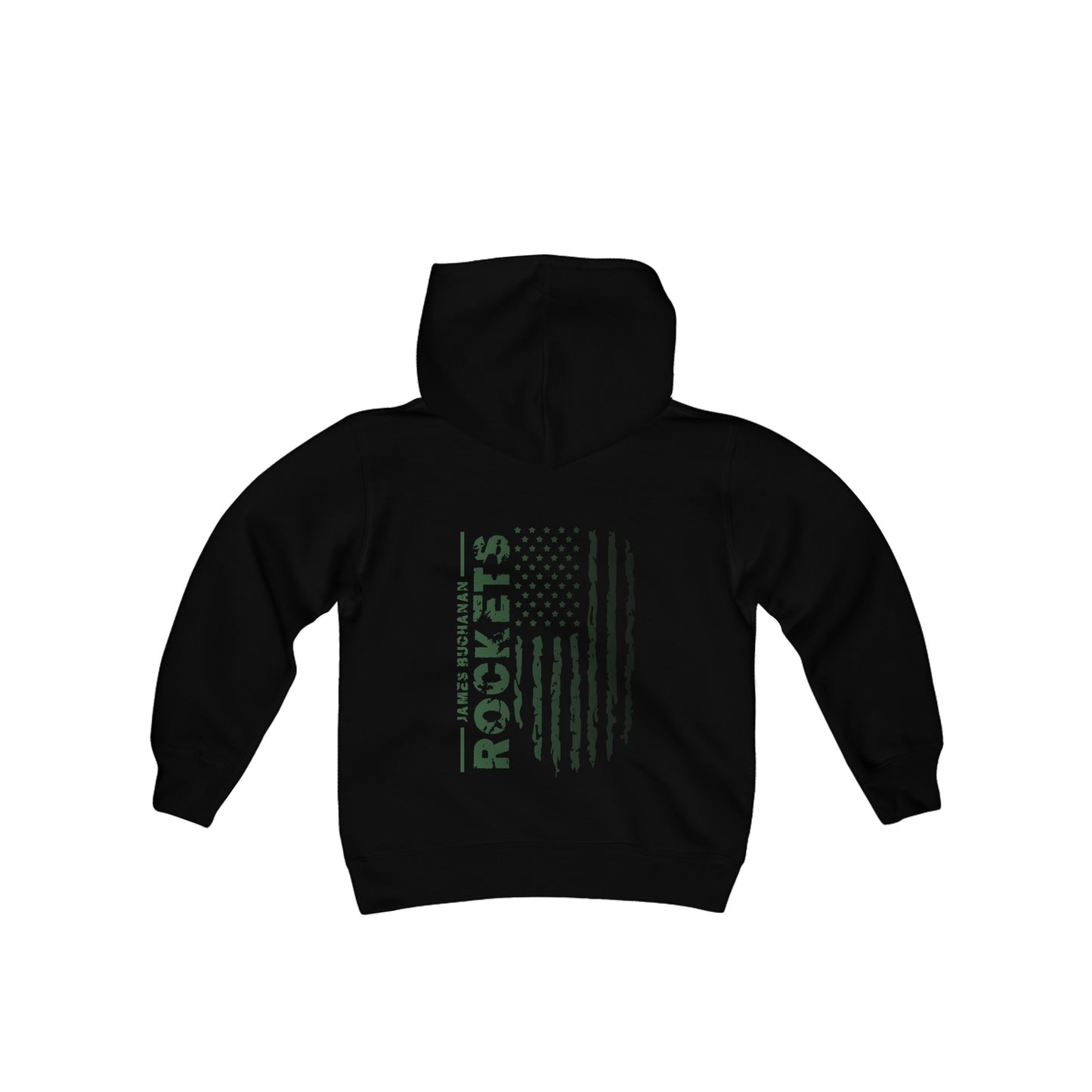 JB Flag Youth Heavy Blend Hooded Sweatshirt