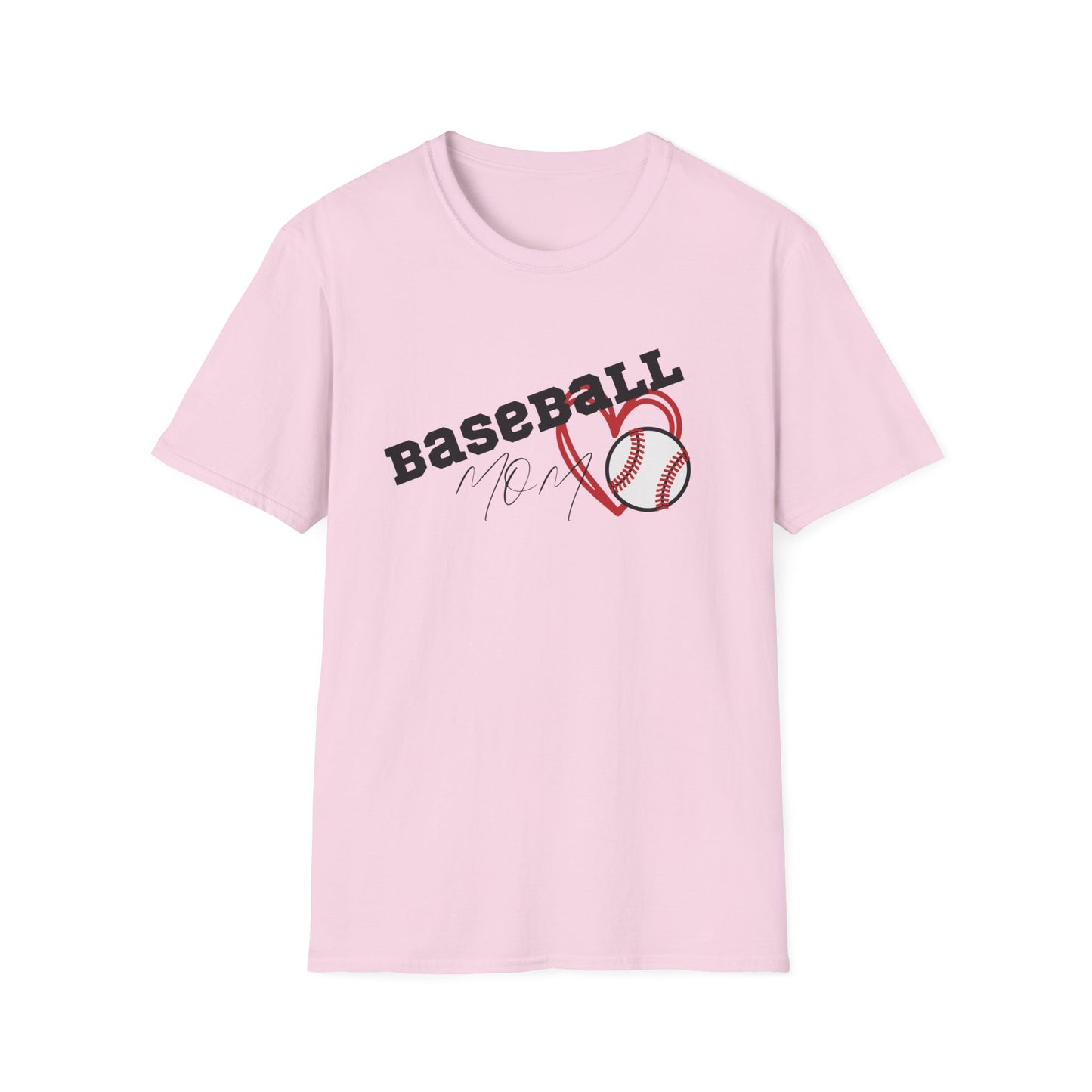 Baseball Mom Unisex Softstyle T-Shirt