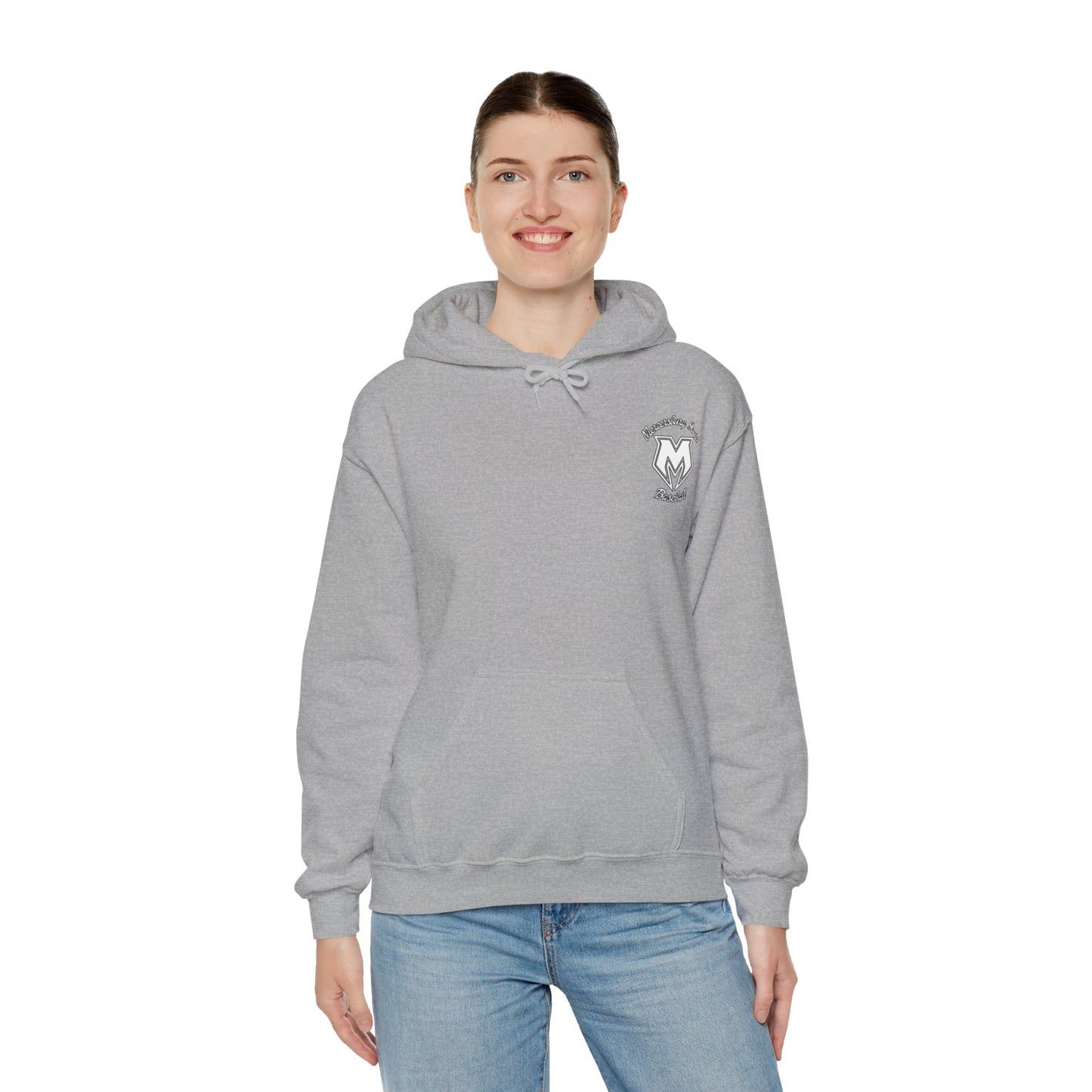 M Burg  Unisex Heavy Blend™ Hooded Sweatshirt