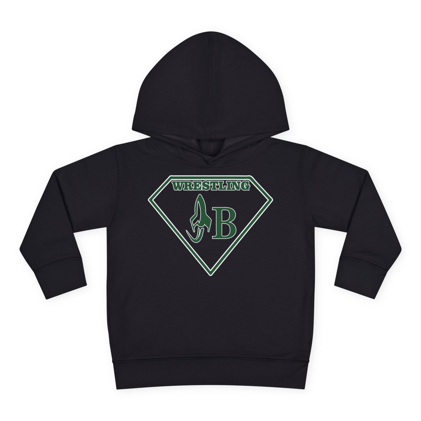 JB WRESTLING  Superhero Wrestling Toddler Hoodie - Fleece Pullover for Young Champions