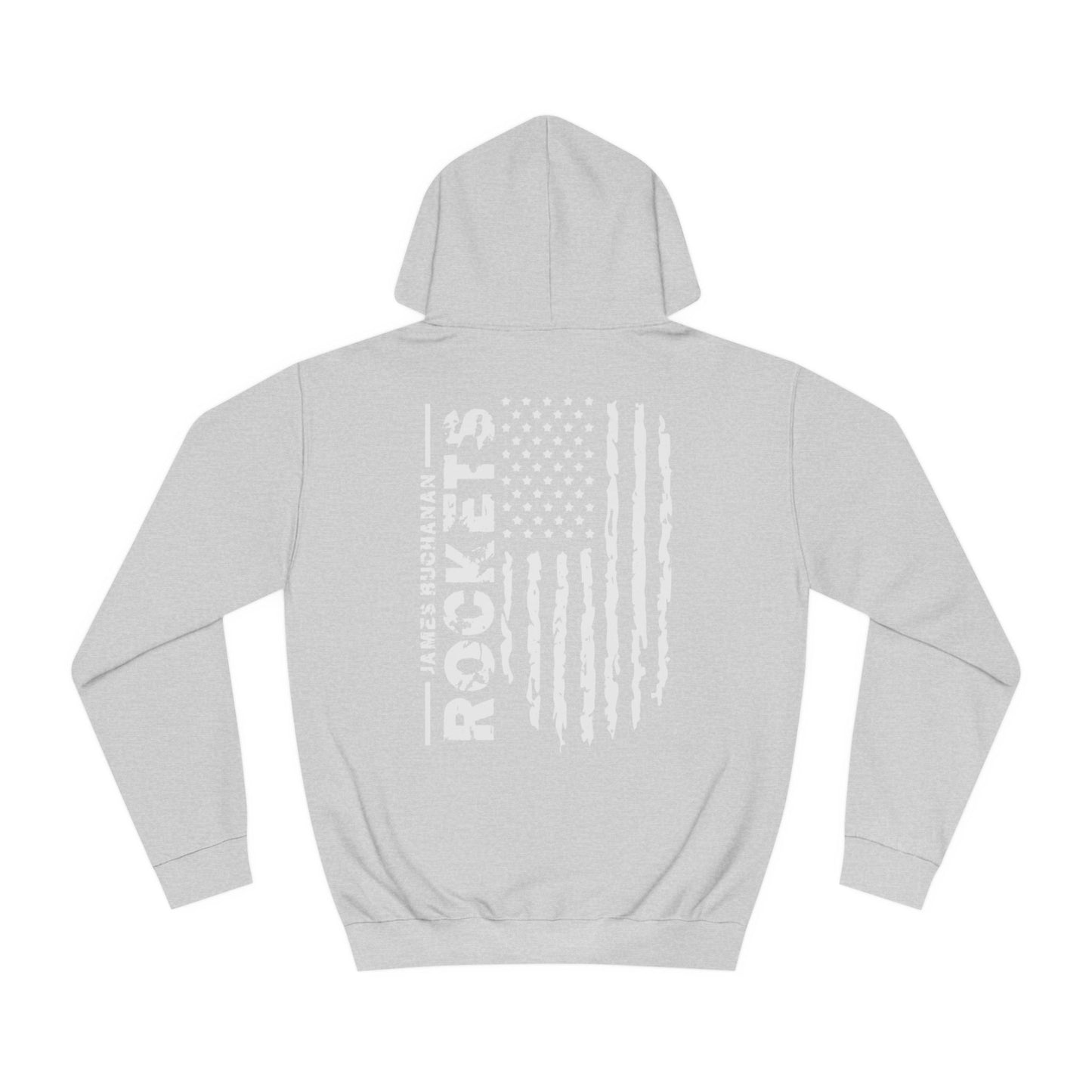 Tattered JB Flag Unisex College Hoodie