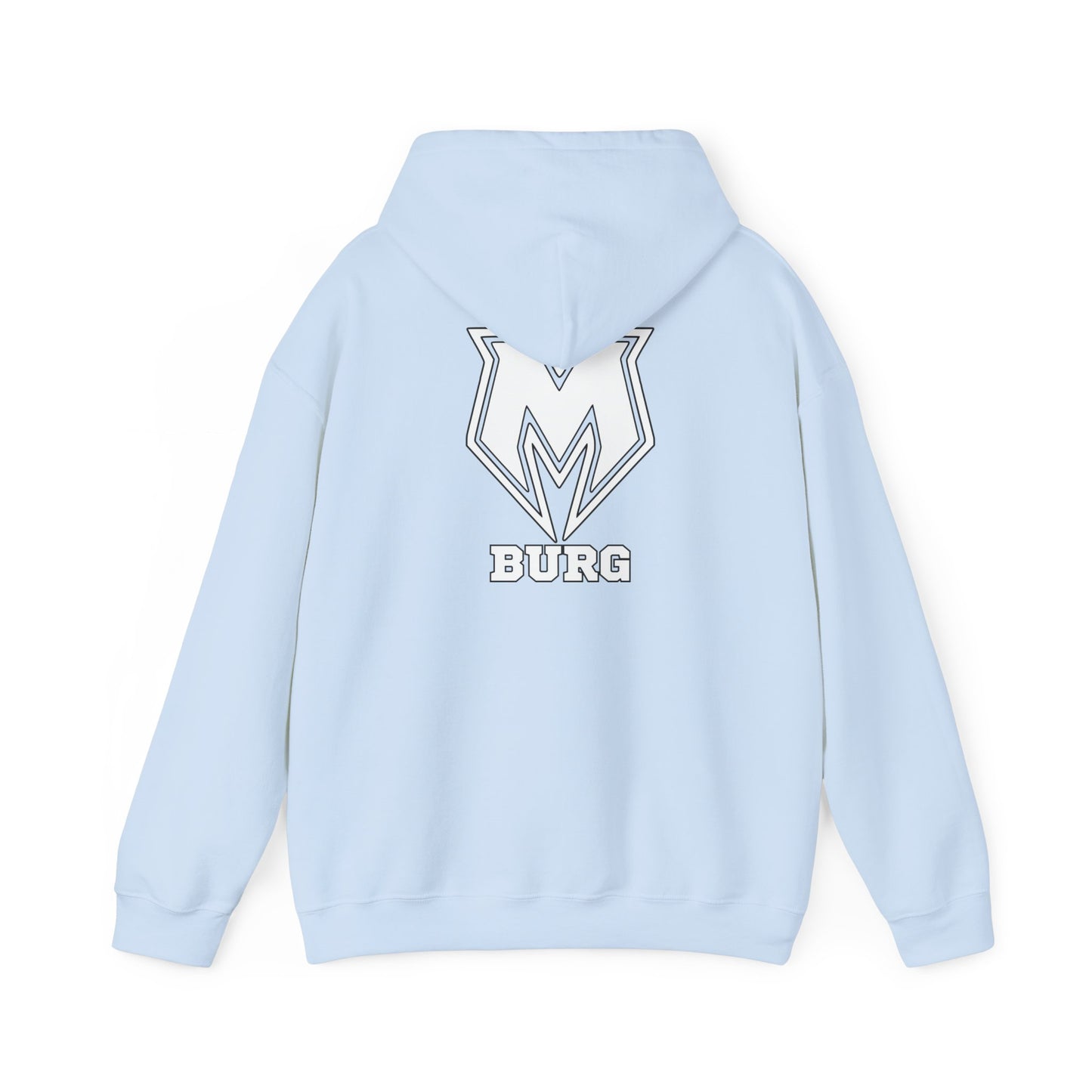 M Burg  Unisex Heavy Blend™ Hooded Sweatshirt