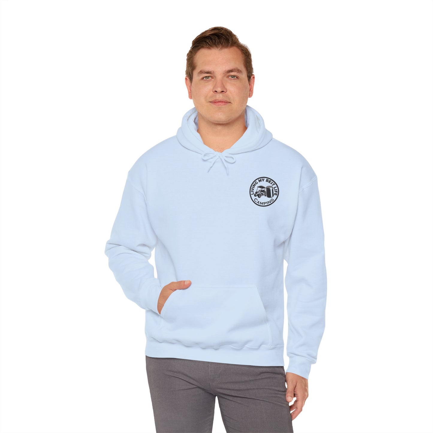 CAMPING GOLF CART Unisex Heavy Blend™ Hooded Sweatshirt