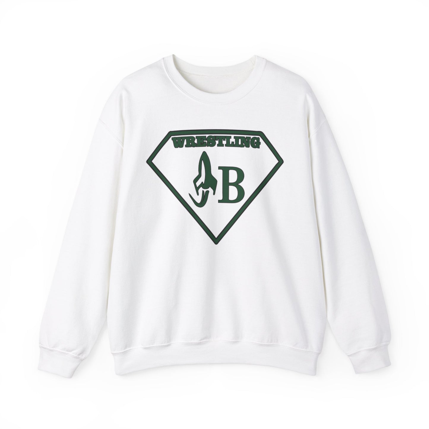 JB Wrestling Unisex Crewneck Sweatshirt - Comfortable Heavy Blend, Perfect for Fans and Athletes