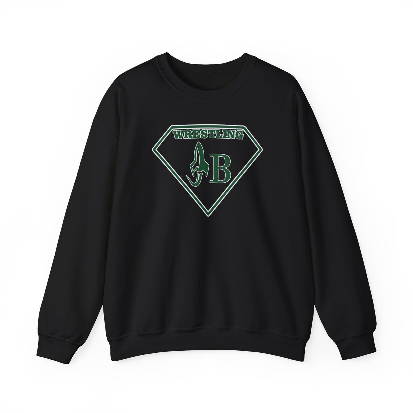 JB Wrestling Unisex Crewneck Sweatshirt - Comfortable Heavy Blend, Perfect for Fans and Athletes