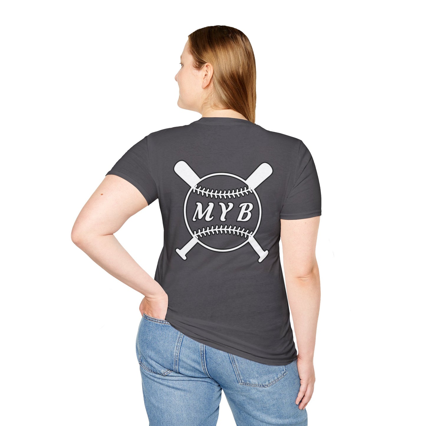 Copy of M Burg baseball Unisex Softstyle T-Shirt