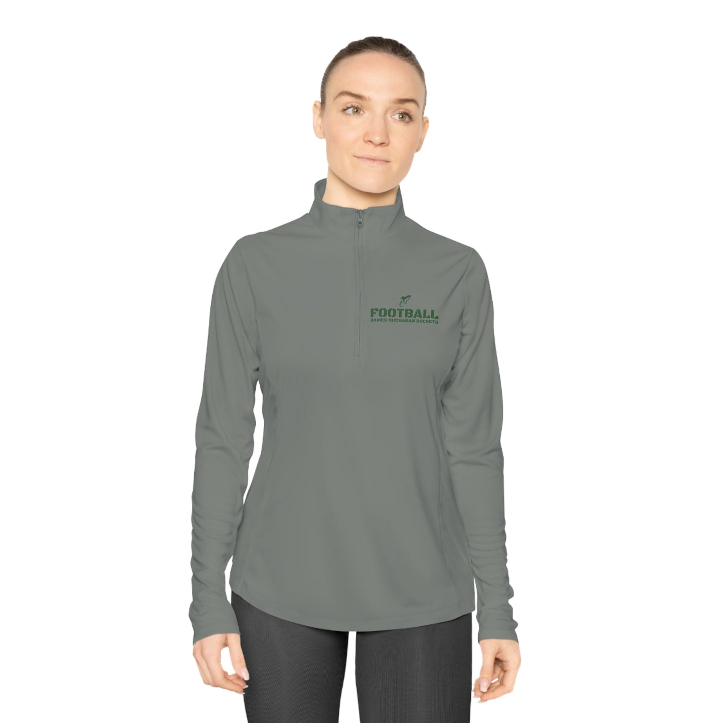 JB Flag Ladies Quarter-Zip Pullover