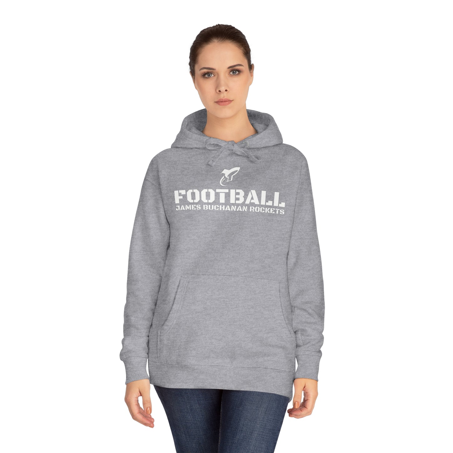 JB FOOTBALL FLAG Unisex Fleece Hoodie