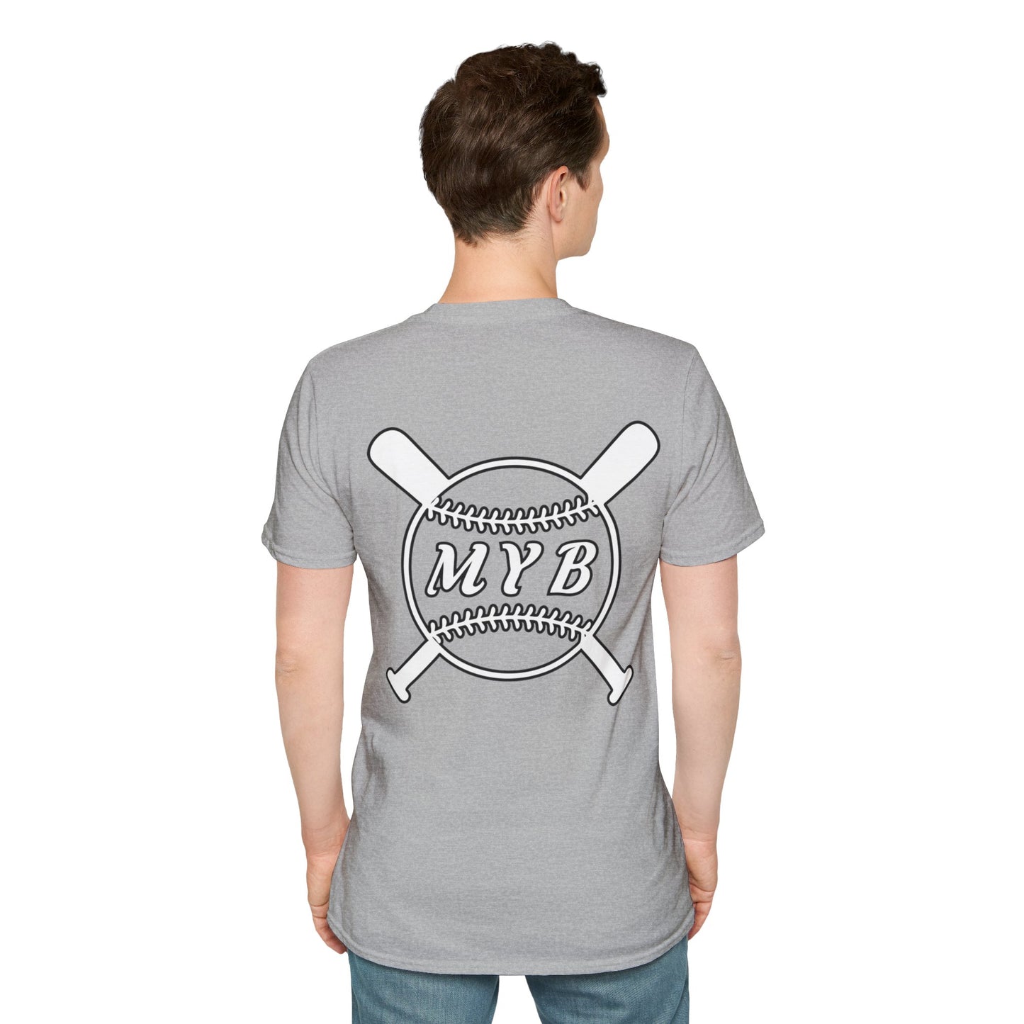 Copy of M Burg baseball Unisex Softstyle T-Shirt