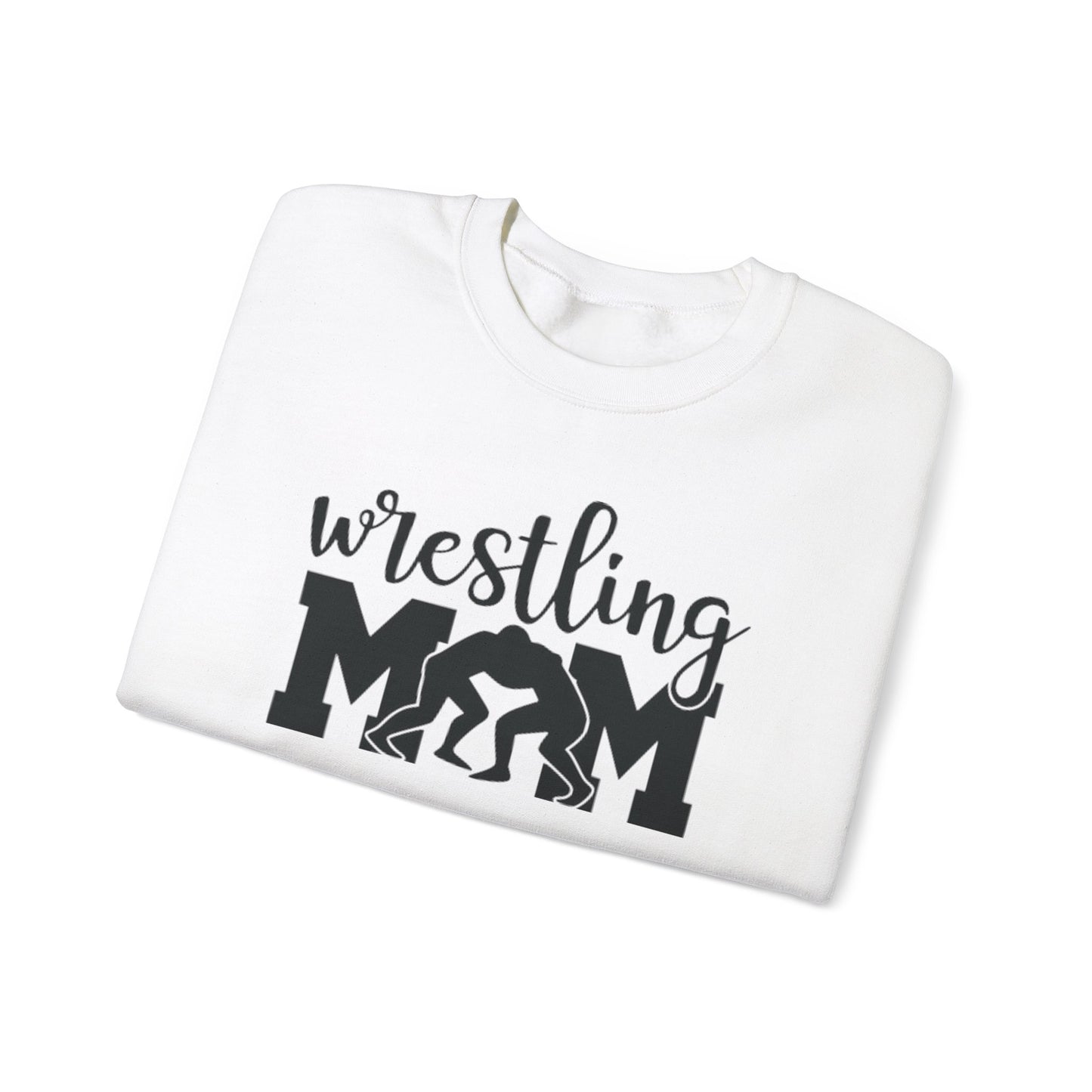 Wrestling Mom Era Unisex Heavy Blend™ Crewneck Sweatshirt