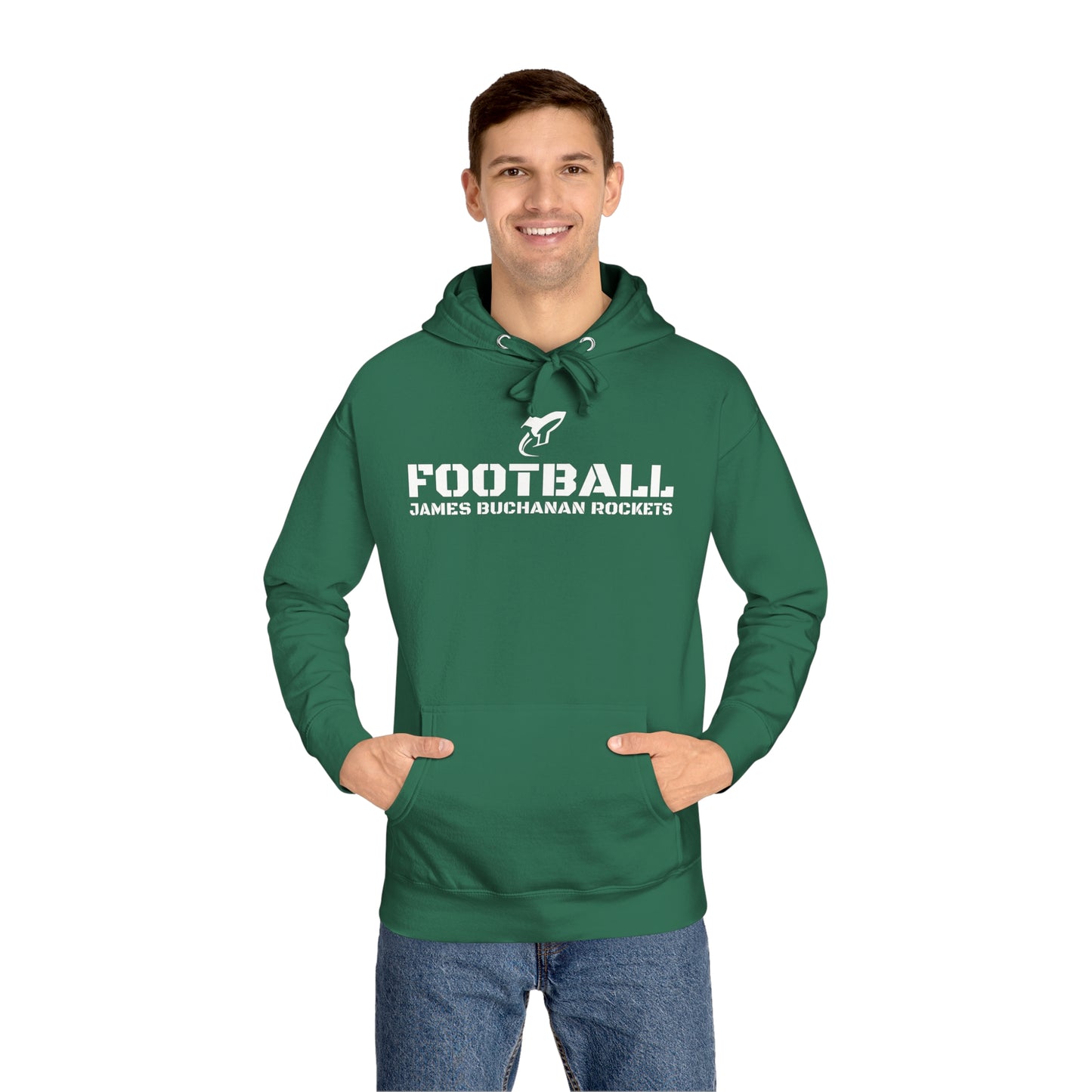 JB FOOTBALL FLAG Unisex Fleece Hoodie