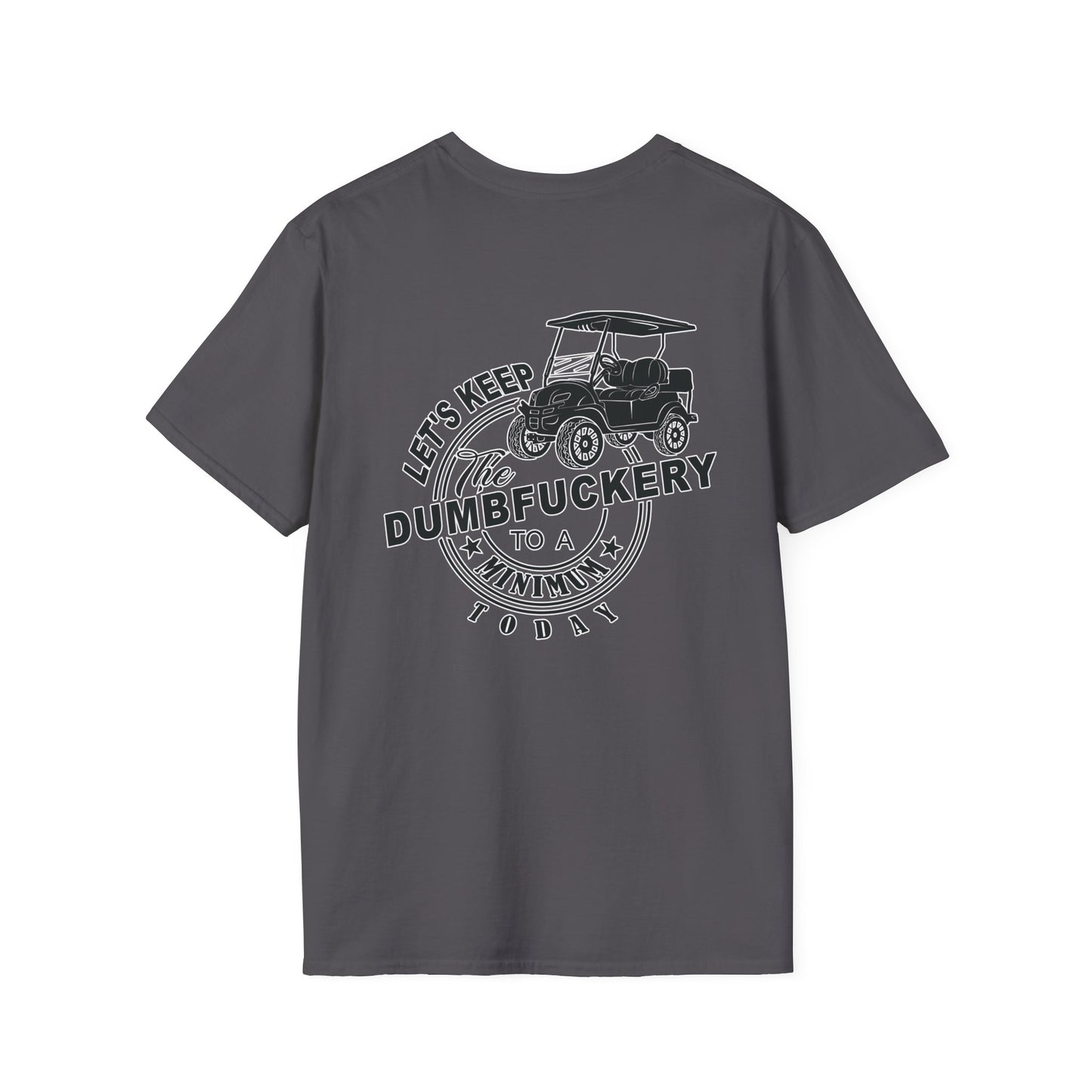 CAMPING GOLF CART Unisex Softstyle T-Shirt