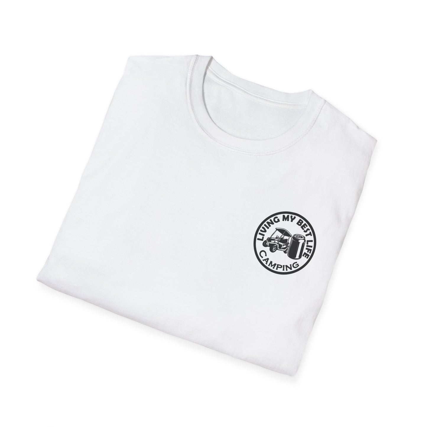 CAMPING GOLF CART Unisex Softstyle T-Shirt