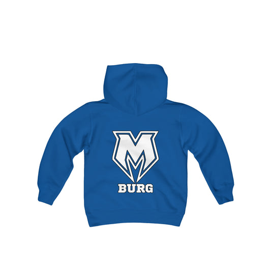 M Burg Youth Heavy Blend Hooded Sweatshirt