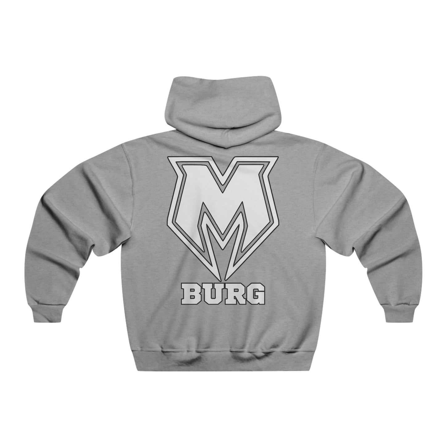 M Burg Men's NUBLEND® Hooded Sweatshirt