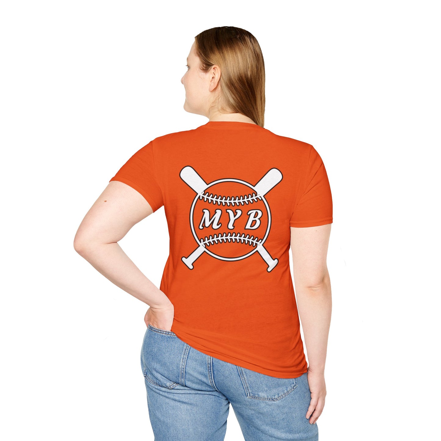 Copy of M Burg baseball Unisex Softstyle T-Shirt