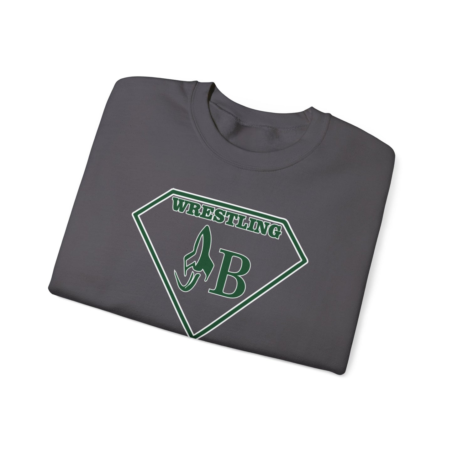 JB Wrestling Unisex Crewneck Sweatshirt - Comfortable Heavy Blend, Perfect for Fans and Athletes