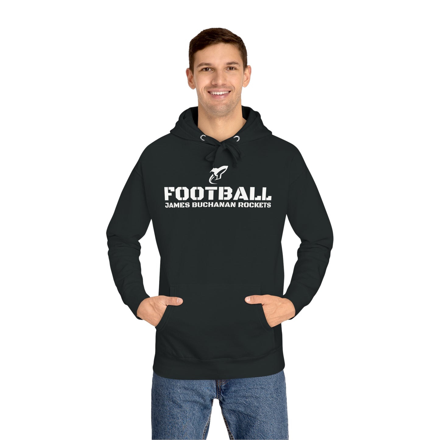 JB FOOTBALL FLAG Unisex Fleece Hoodie