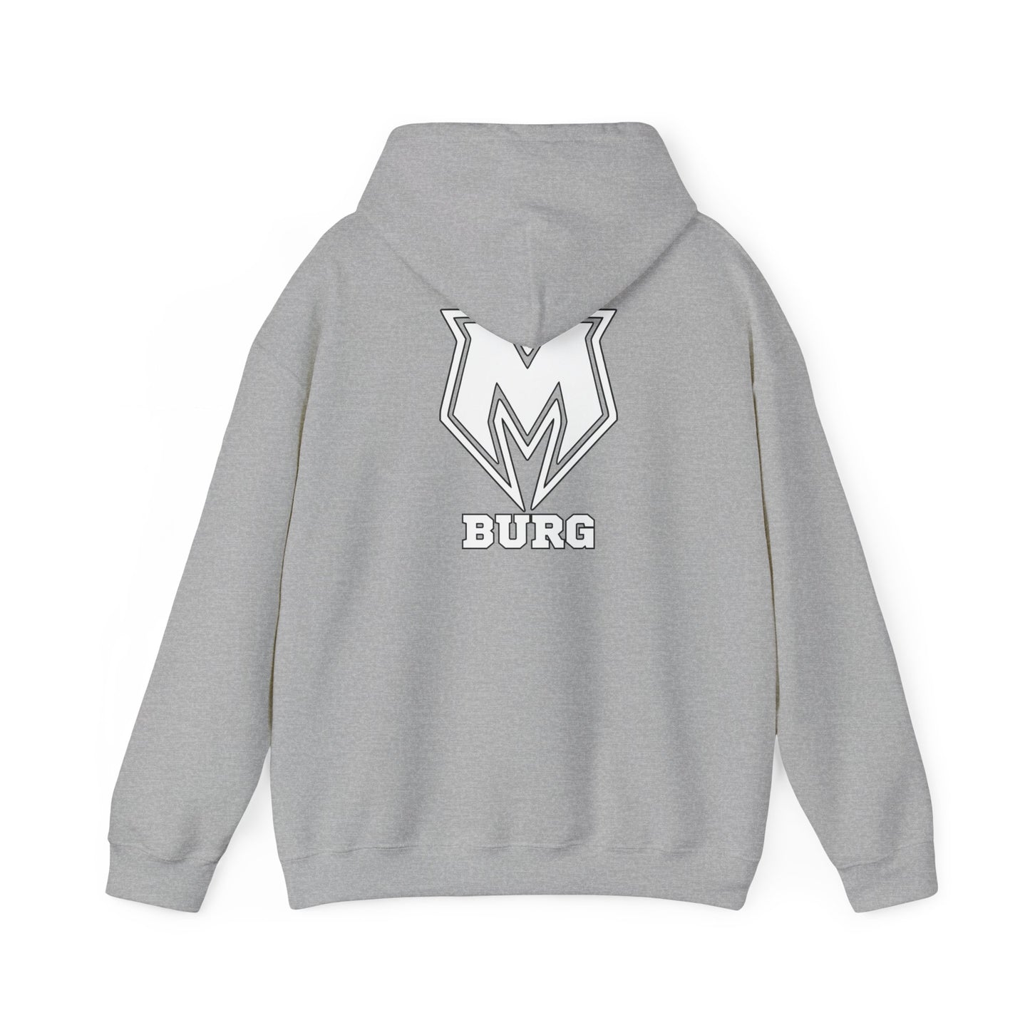 M Burg  Unisex Heavy Blend™ Hooded Sweatshirt