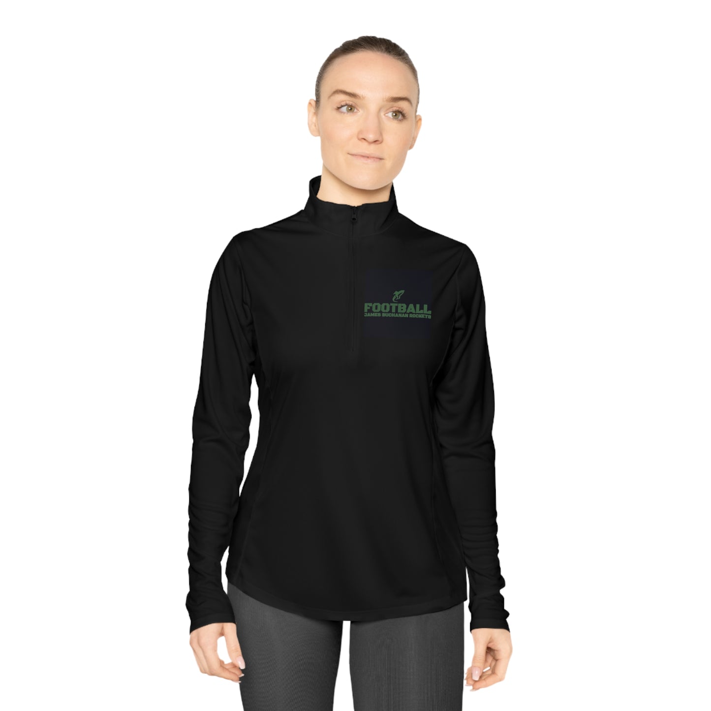 JB Flag Ladies Quarter-Zip Pullover