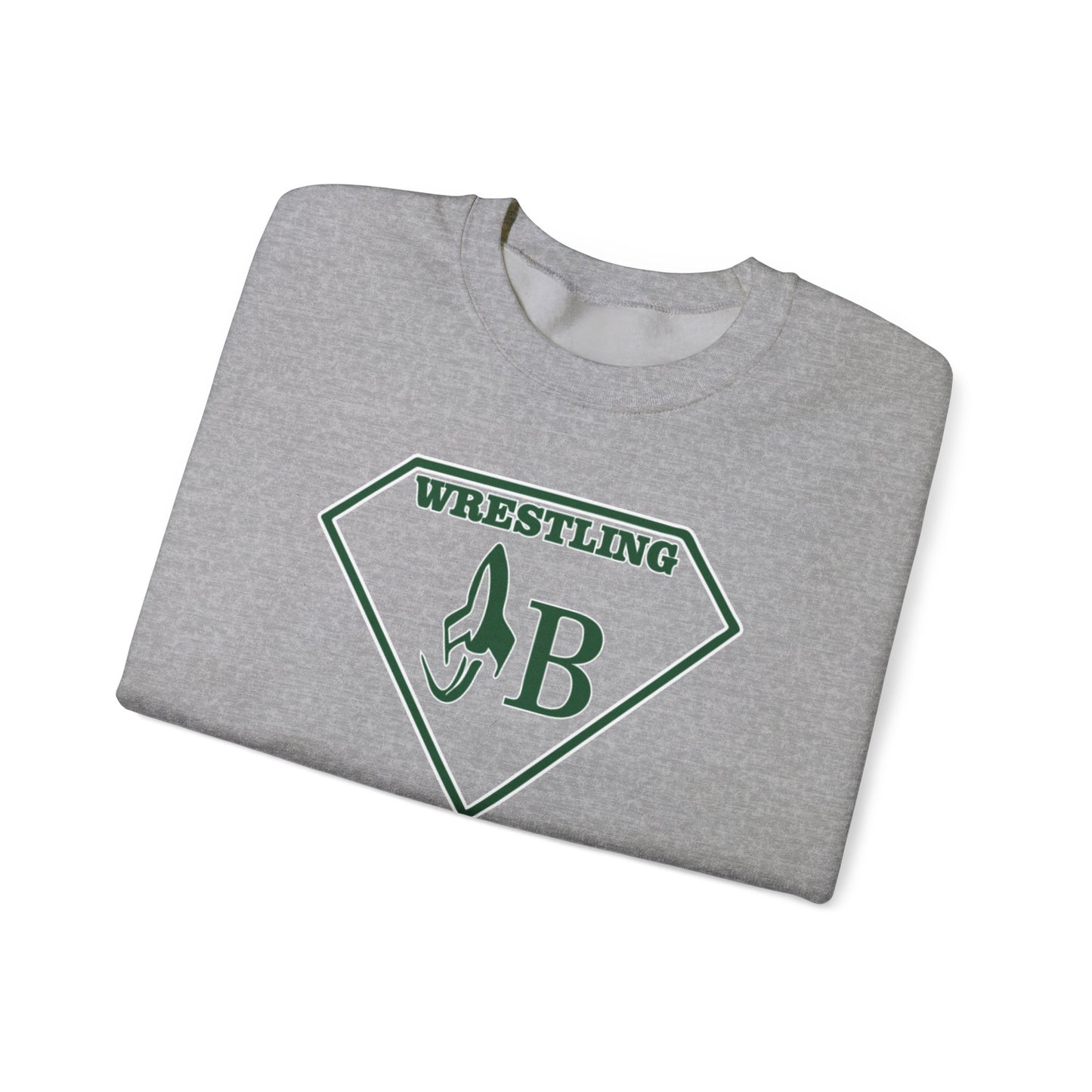 JB Wrestling Unisex Crewneck Sweatshirt - Comfortable Heavy Blend, Perfect for Fans and Athletes