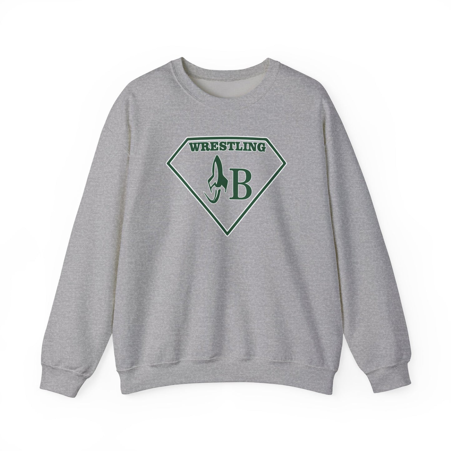 JB Wrestling Unisex Crewneck Sweatshirt - Comfortable Heavy Blend, Perfect for Fans and Athletes