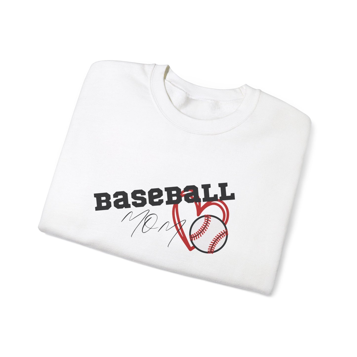 BaseBall MOM Unisex Heavy Blend™ Crewneck Sweatshirt