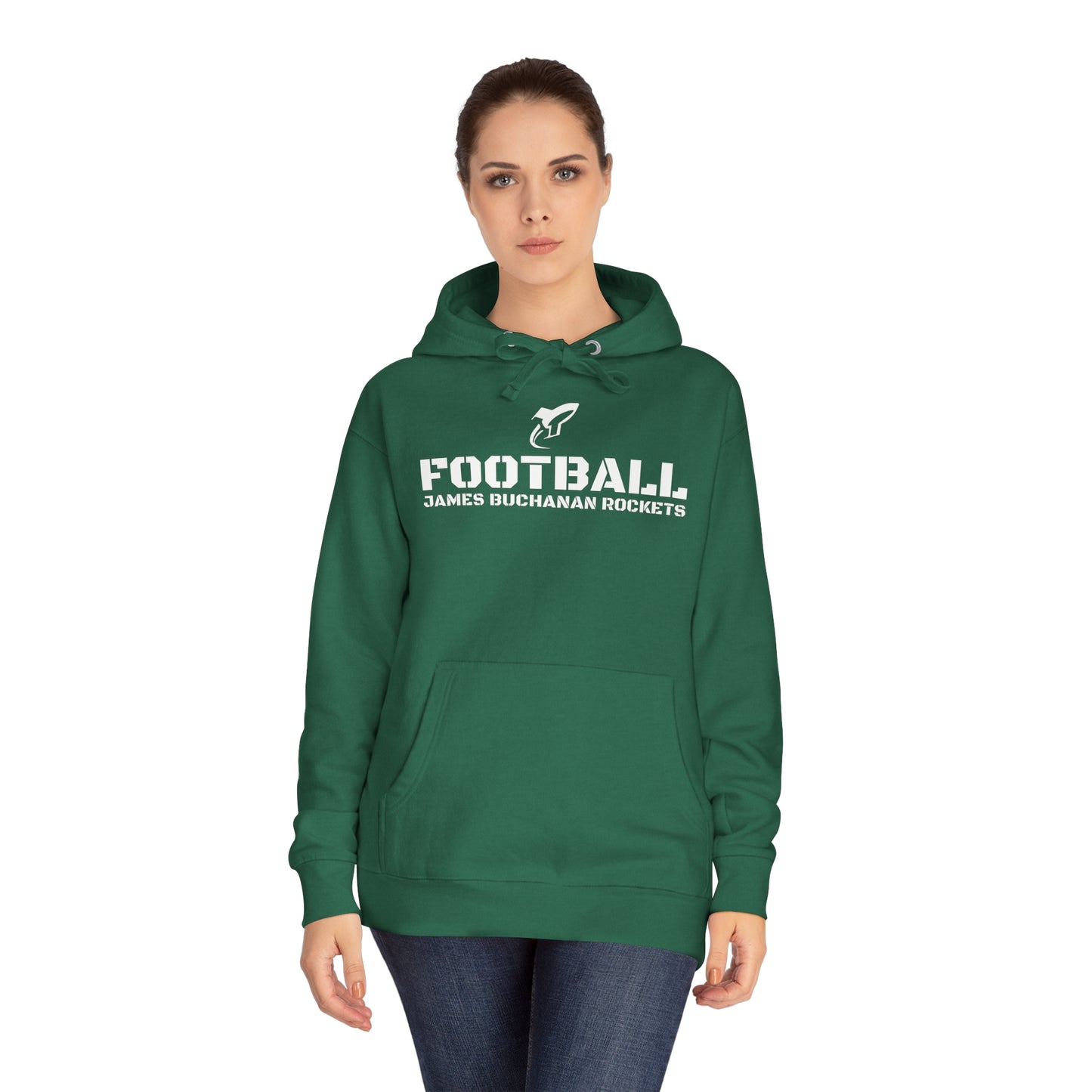 JB FOOTBALL FLAG Unisex Fleece Hoodie