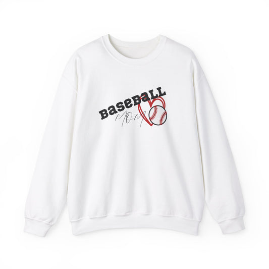 BaseBall MOM Unisex Heavy Blend™ Crewneck Sweatshirt