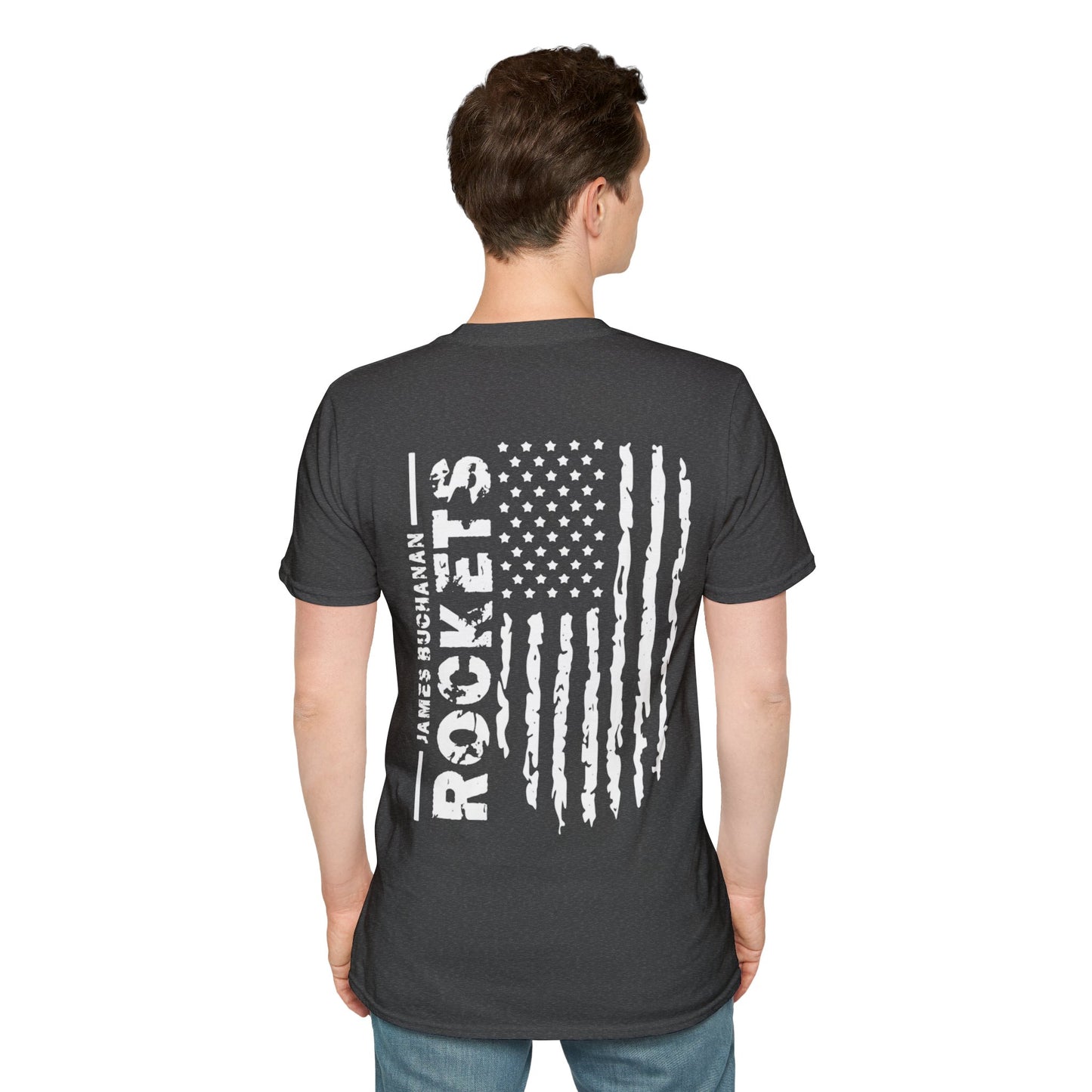 Rocket Football FLAG Unisex Softstyle T-Shirt