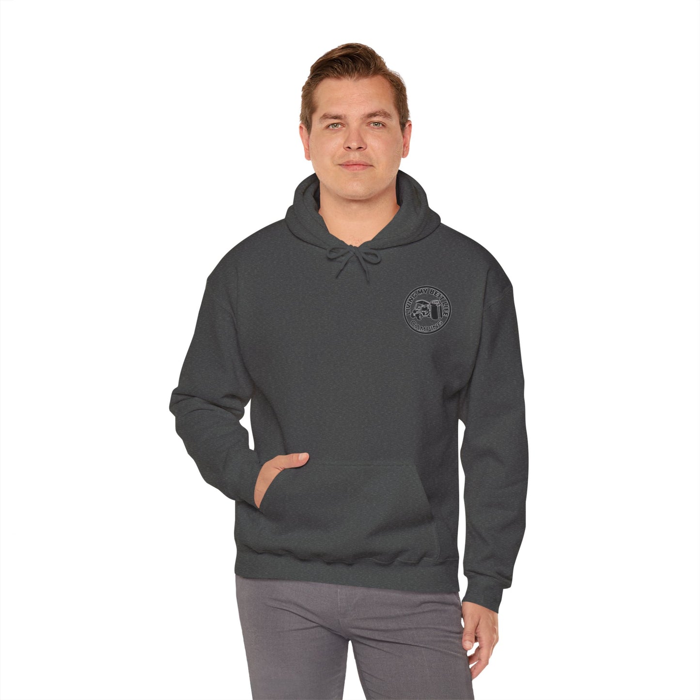 CAMPING GOLF CART Unisex Heavy Blend™ Hooded Sweatshirt