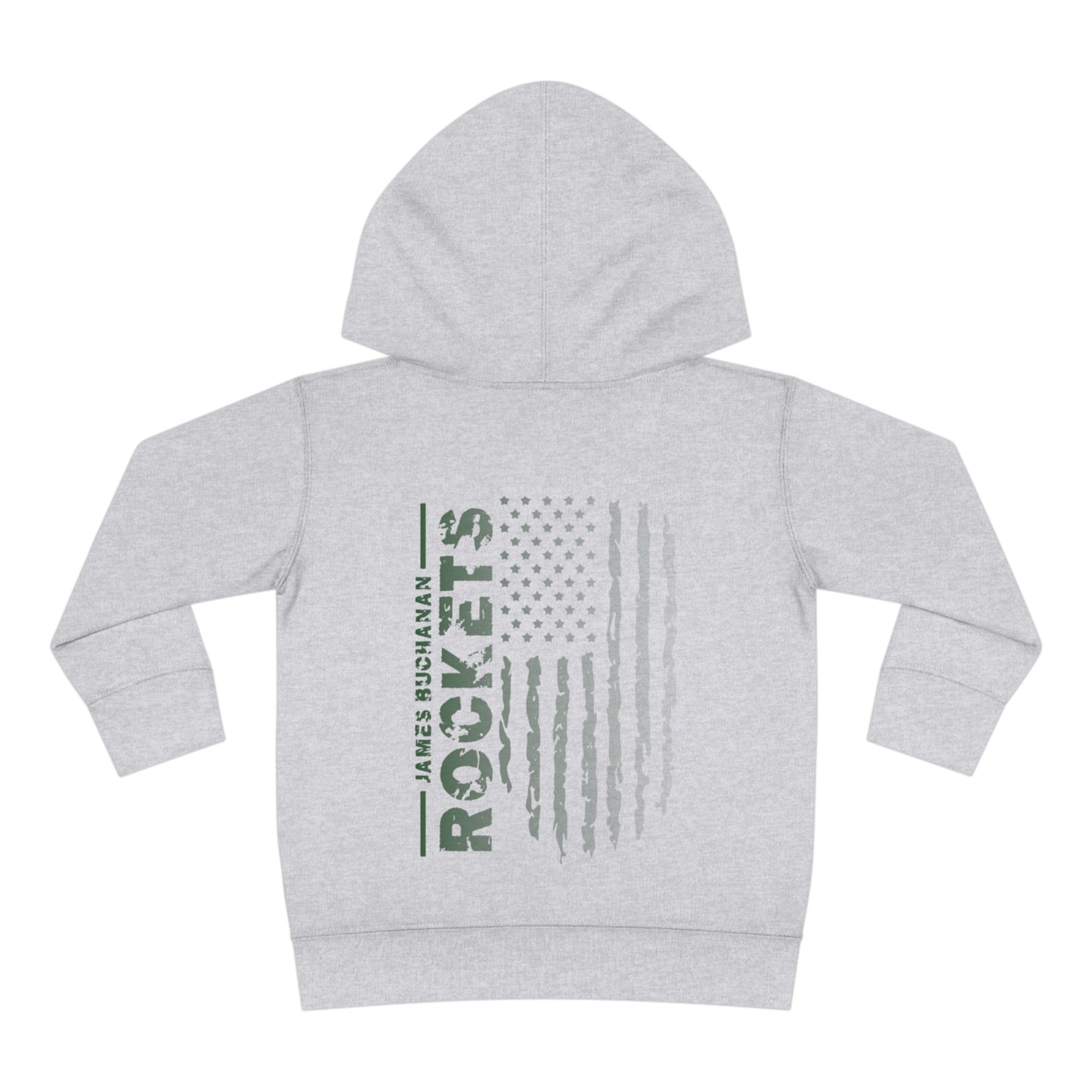 JB Flag Toddler Pullover Fleece Hoodie