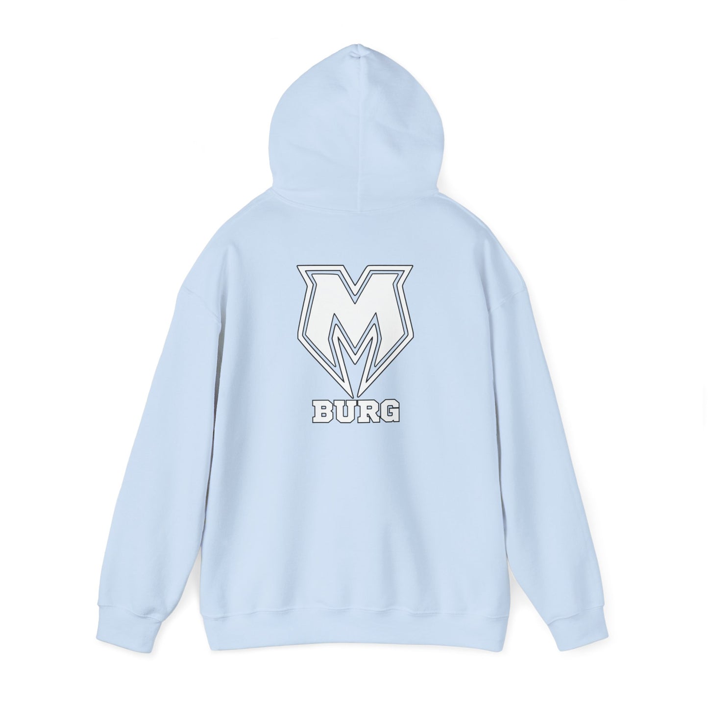 M Burg  Unisex Heavy Blend™ Hooded Sweatshirt