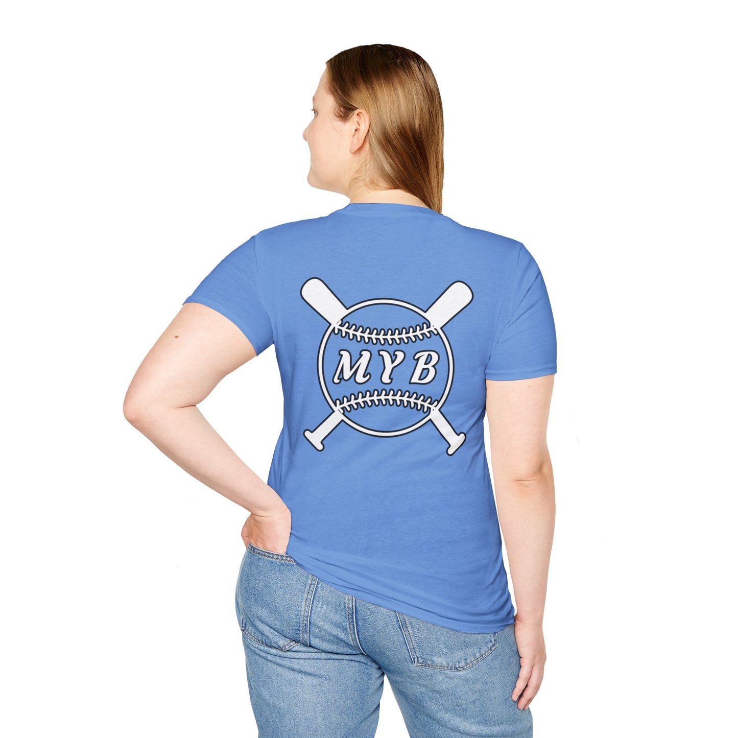 Copy of M Burg baseball Unisex Softstyle T-Shirt