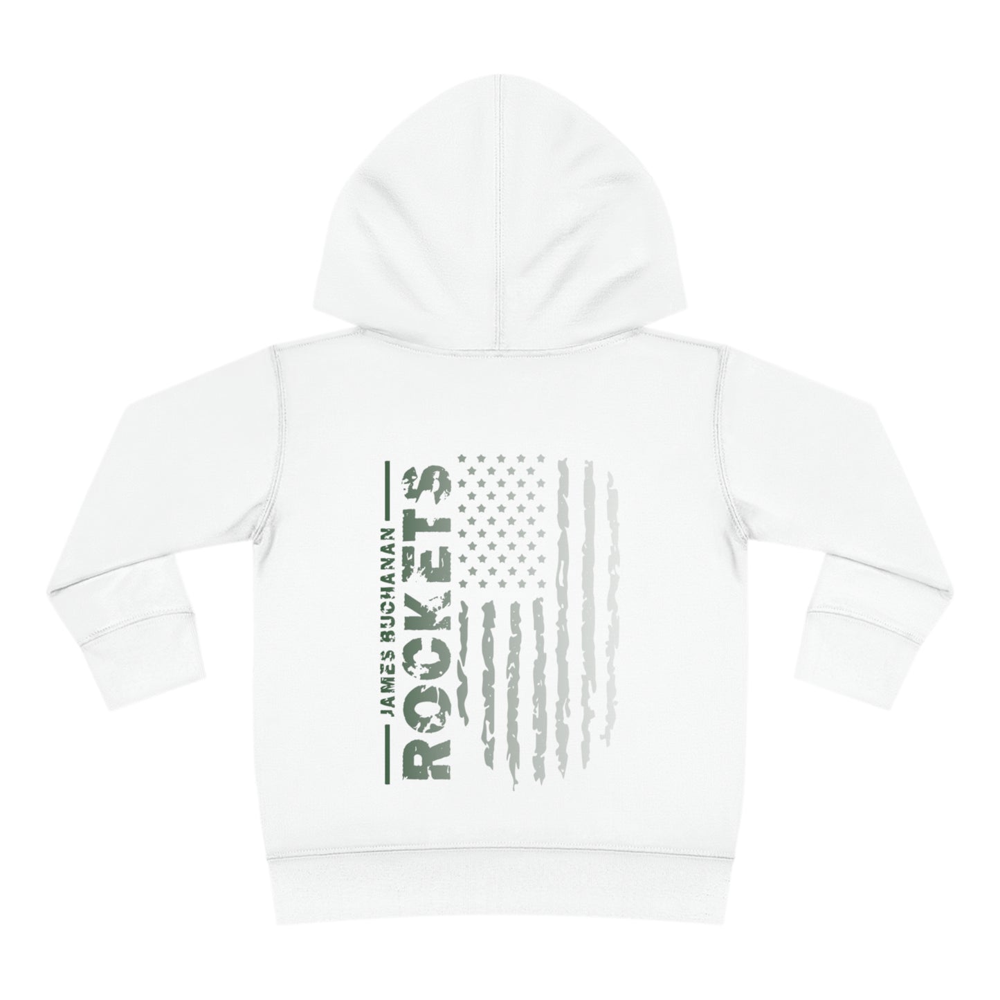 JB Flag Toddler Pullover Fleece Hoodie