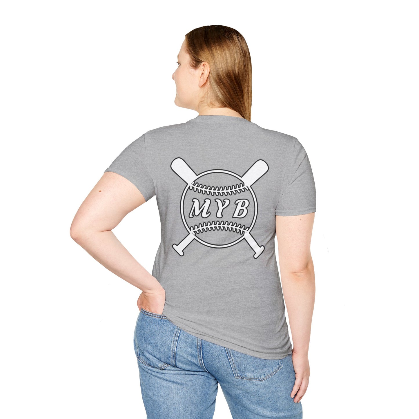 Copy of M Burg baseball Unisex Softstyle T-Shirt