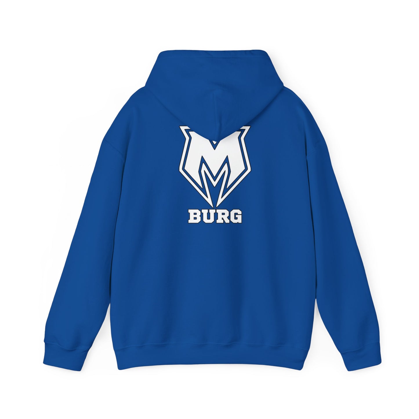 M Burg  Unisex Heavy Blend™ Hooded Sweatshirt