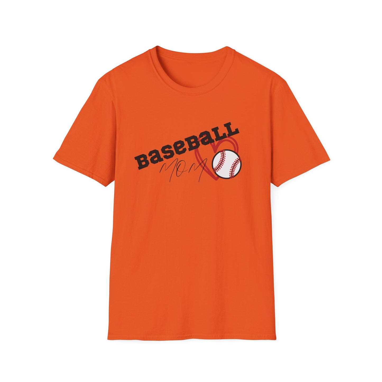 Baseball Mom Unisex Softstyle T-Shirt