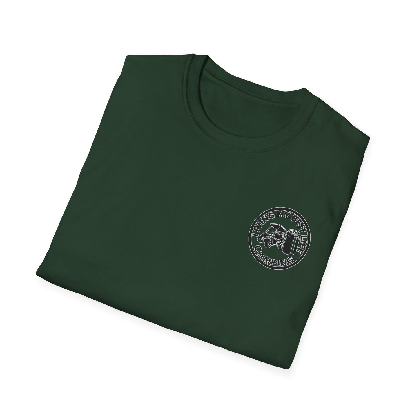 CAMPING GOLF CART Unisex Softstyle T-Shirt