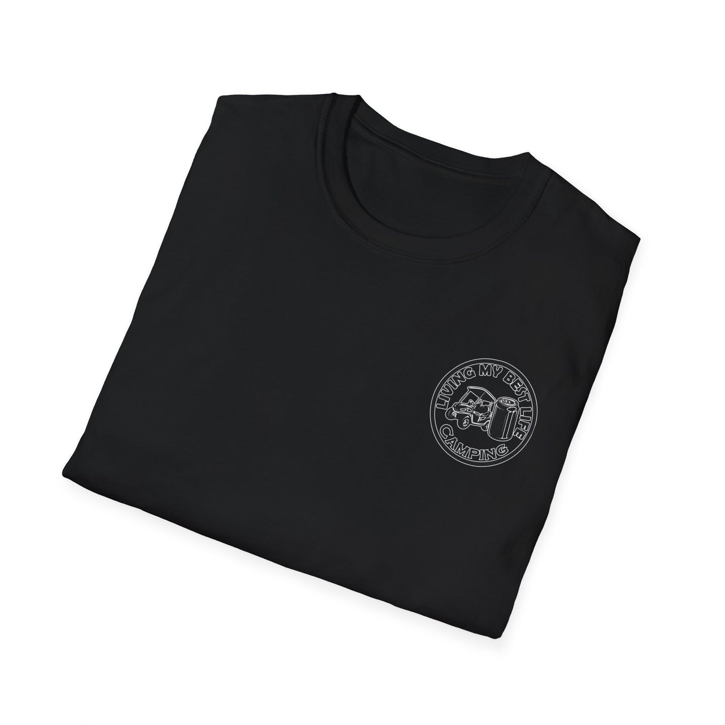 CAMPING GOLF CART Unisex Softstyle T-Shirt