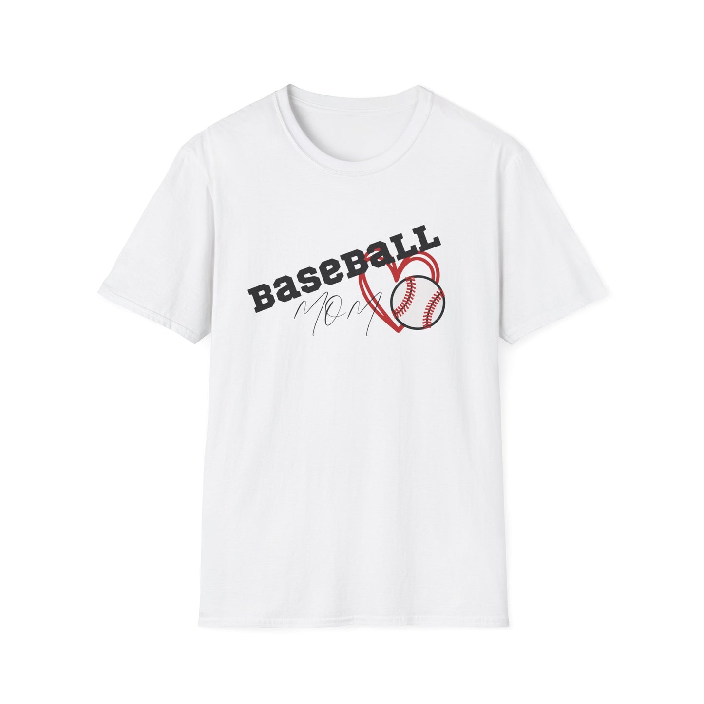 Baseball Mom Unisex Softstyle T-Shirt