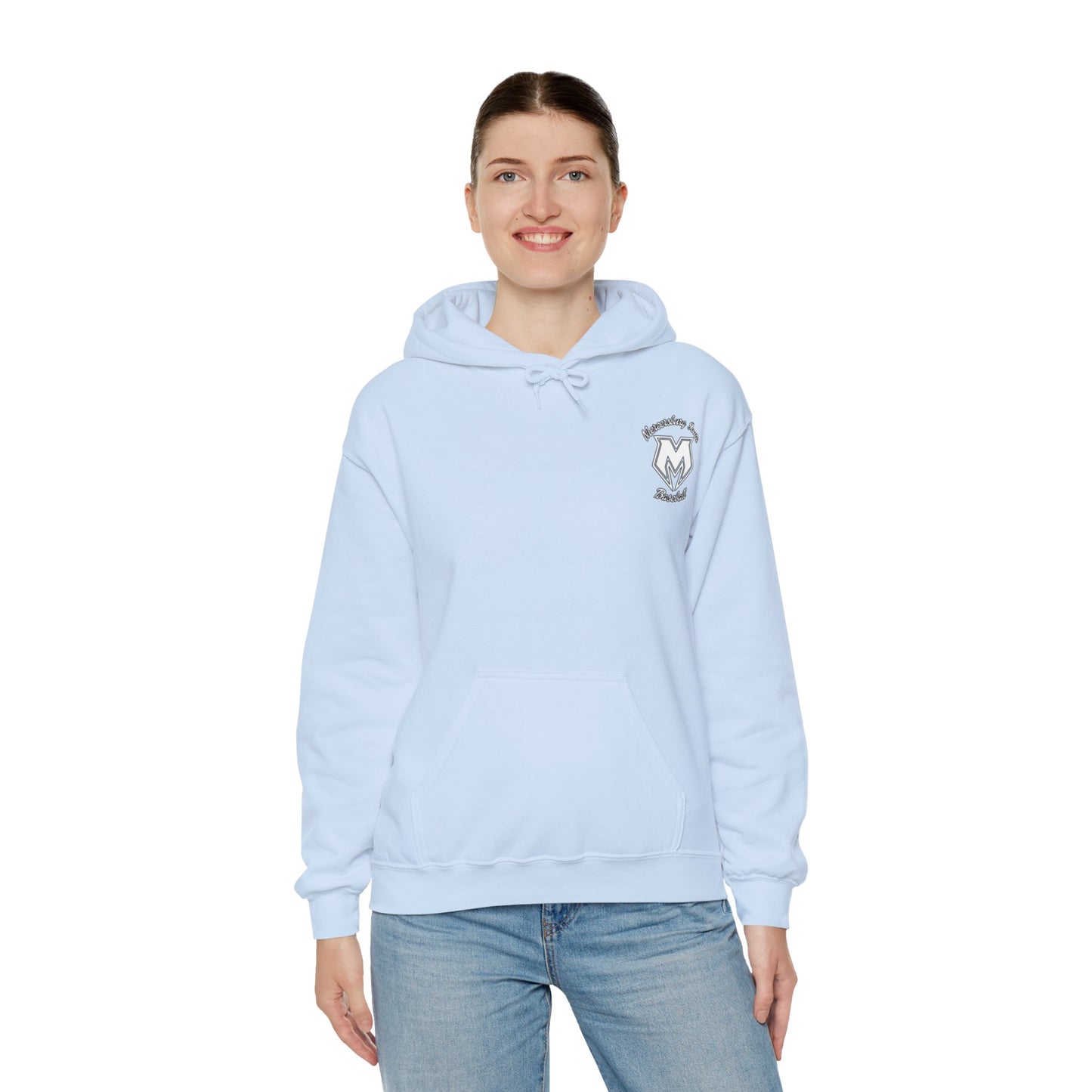 M Burg  Unisex Heavy Blend™ Hooded Sweatshirt