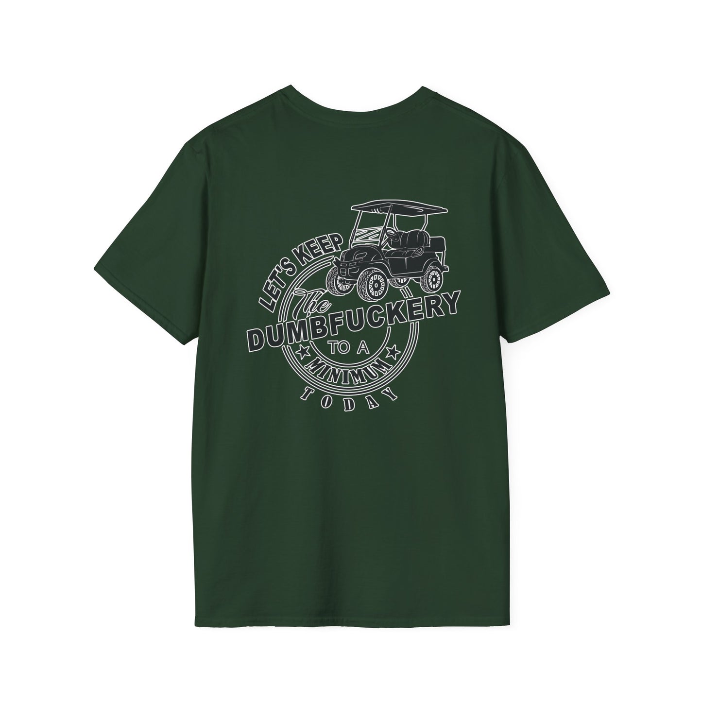 CAMPING GOLF CART Unisex Softstyle T-Shirt