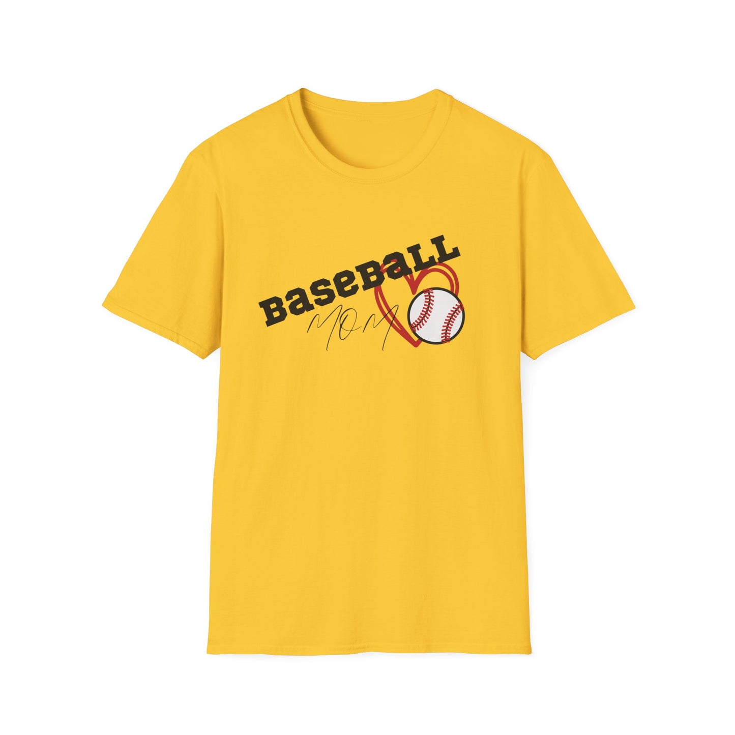 Baseball Mom Unisex Softstyle T-Shirt