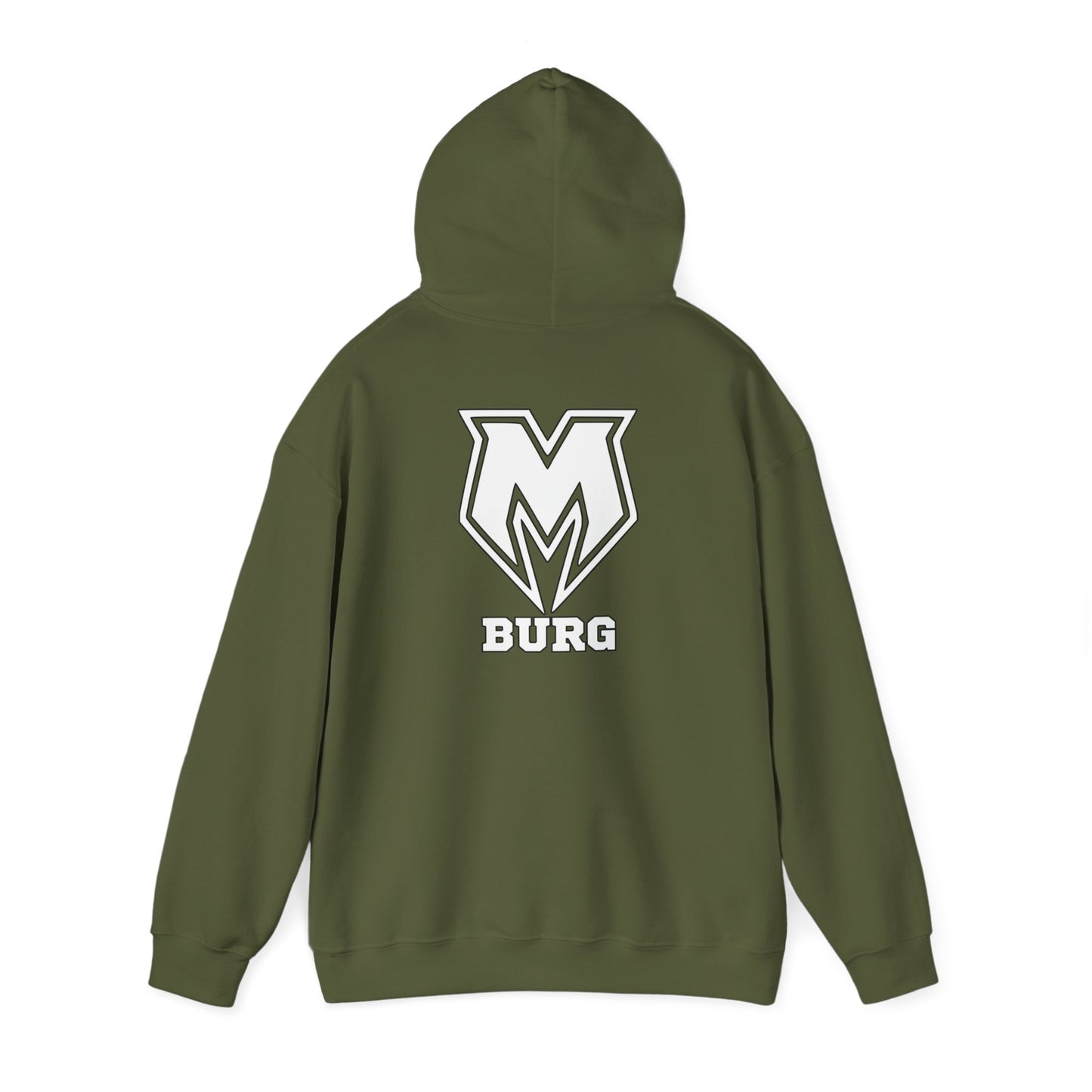 M Burg  Unisex Heavy Blend™ Hooded Sweatshirt