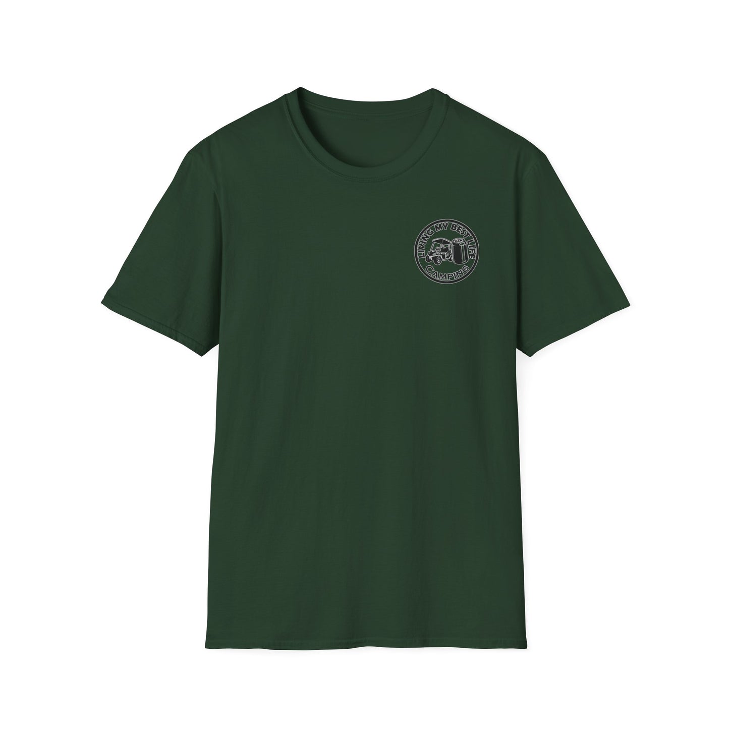 CAMPING GOLF CART Unisex Softstyle T-Shirt