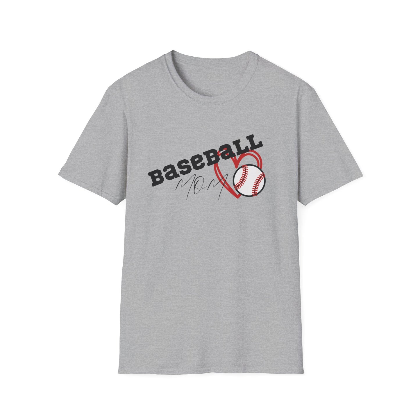 Baseball Mom Unisex Softstyle T-Shirt