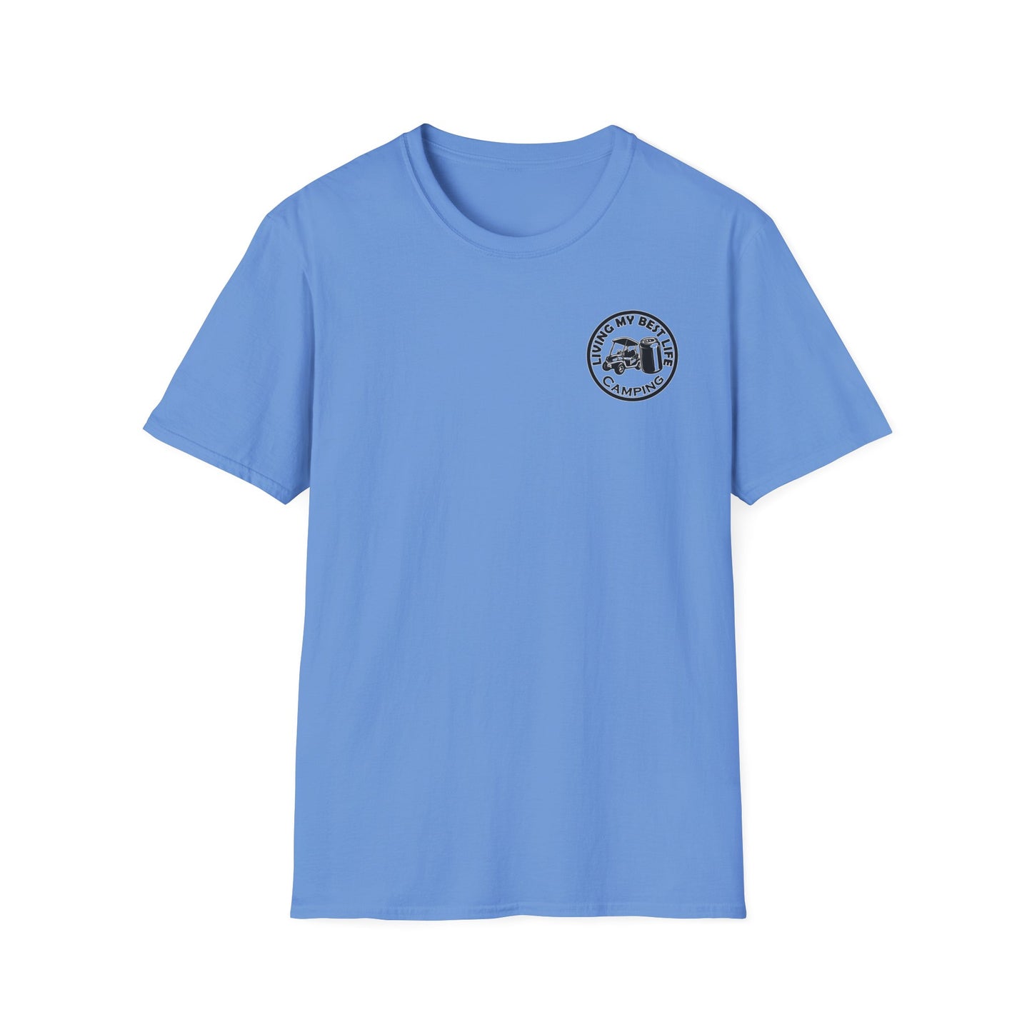 CAMPING GOLF CART Unisex Softstyle T-Shirt