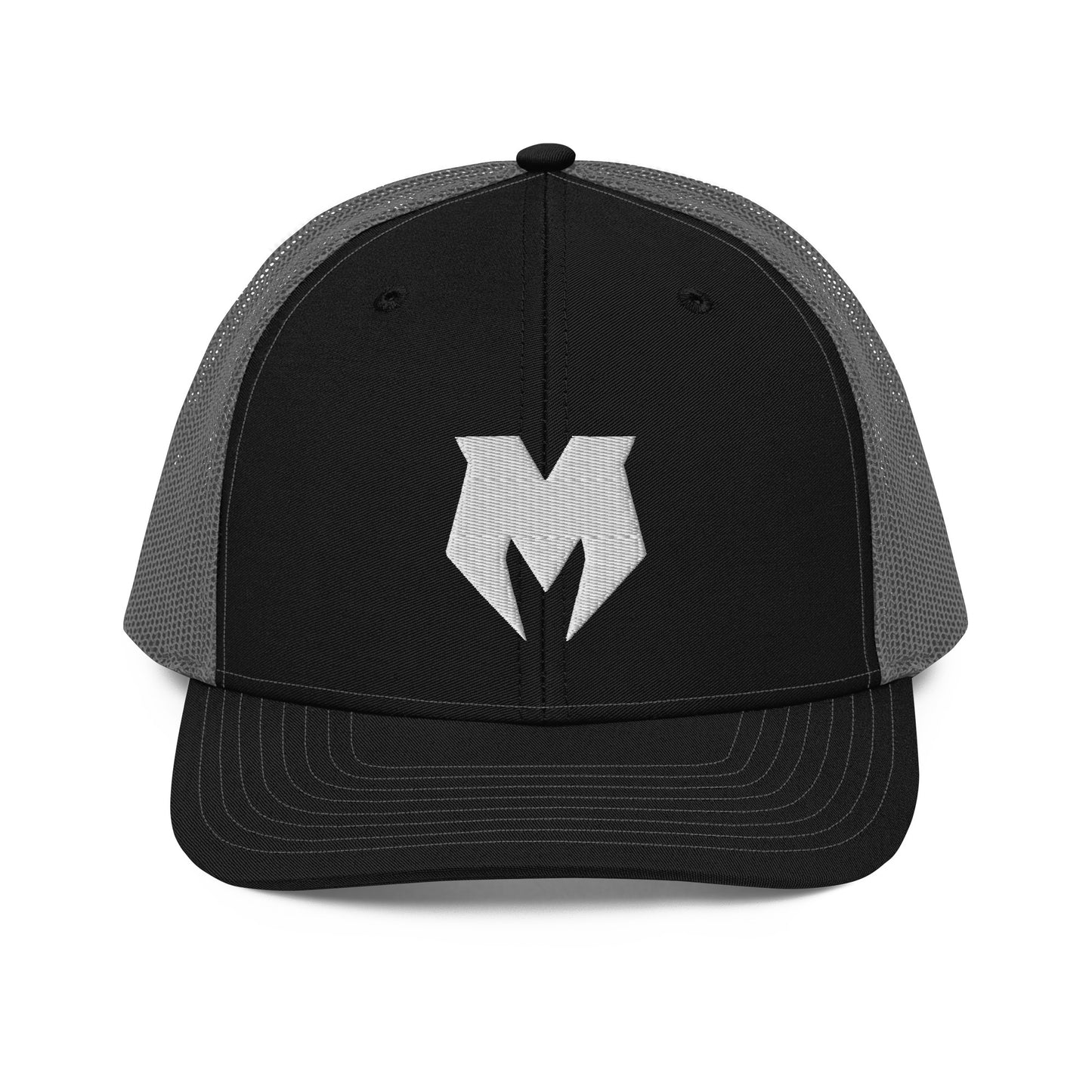 M Burg Wht M Trucker Cap Snapback