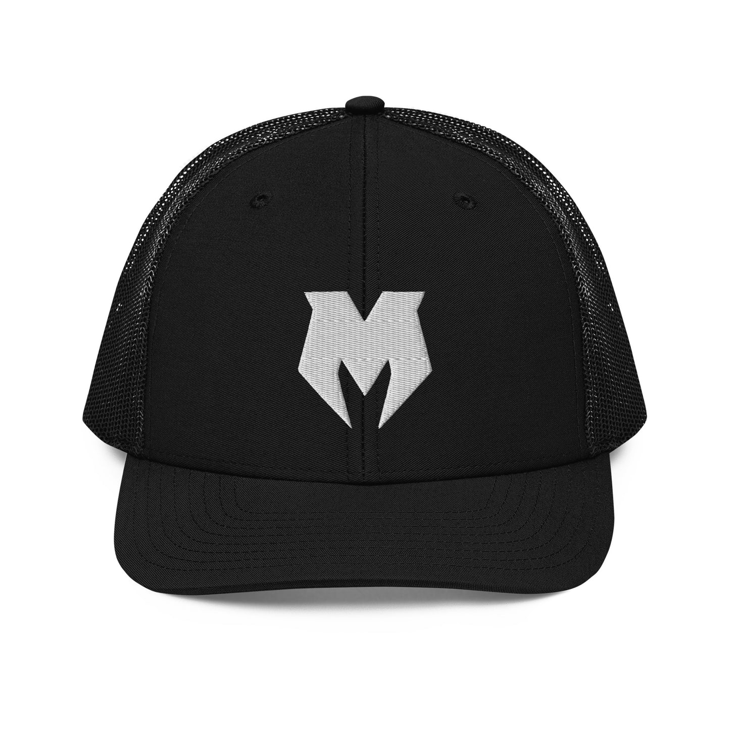 M Burg Wht M Trucker Cap Snapback